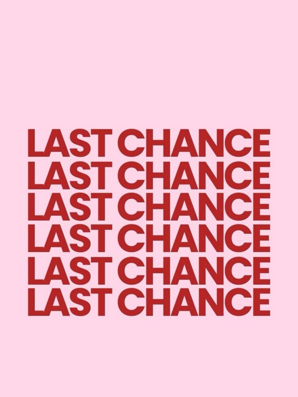 LAST CHANCE Unlisted